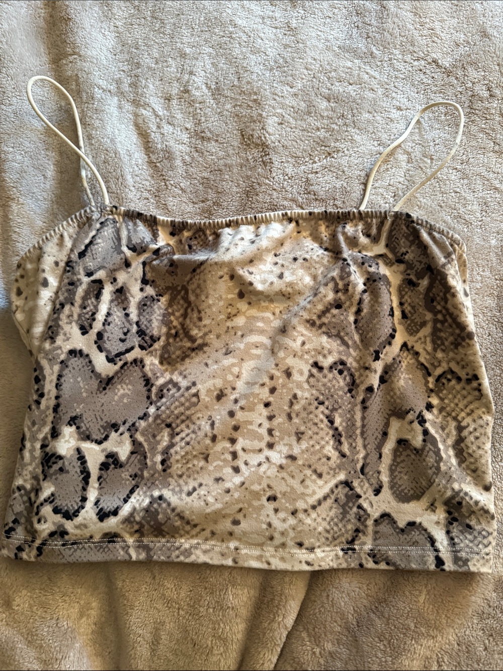 Snake Crop Top Fashion Nova